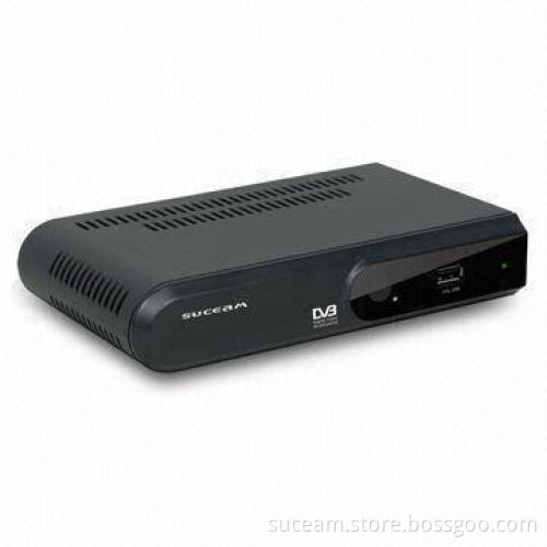 HD Set-top Box with Plastic Case and Logic Channel Number, USB2.0 Interface, HDMI® Output